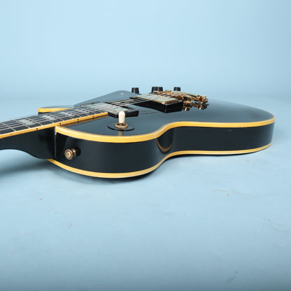 1973 Gibson Les Paul Custom Ebony Black Beauty *Headstock Repair*