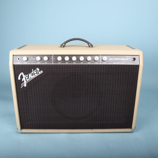 Fender Super-Sonic 112 60-Watt 1x12 Tube Guitar Combo Amp Blonde
