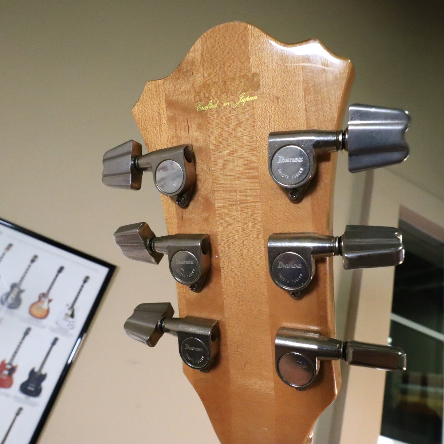 1981 Ibanez FA-100 Hollowbody Electric Guitar Natural