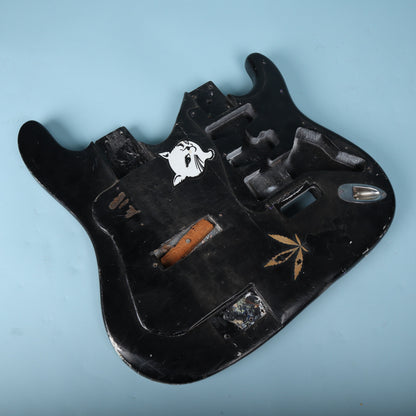 Vintage Home-Build Double Neck Electric Guitar Body