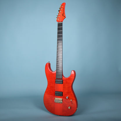 2011 Marchione Neck-Through Electric Guitar Transparent Red