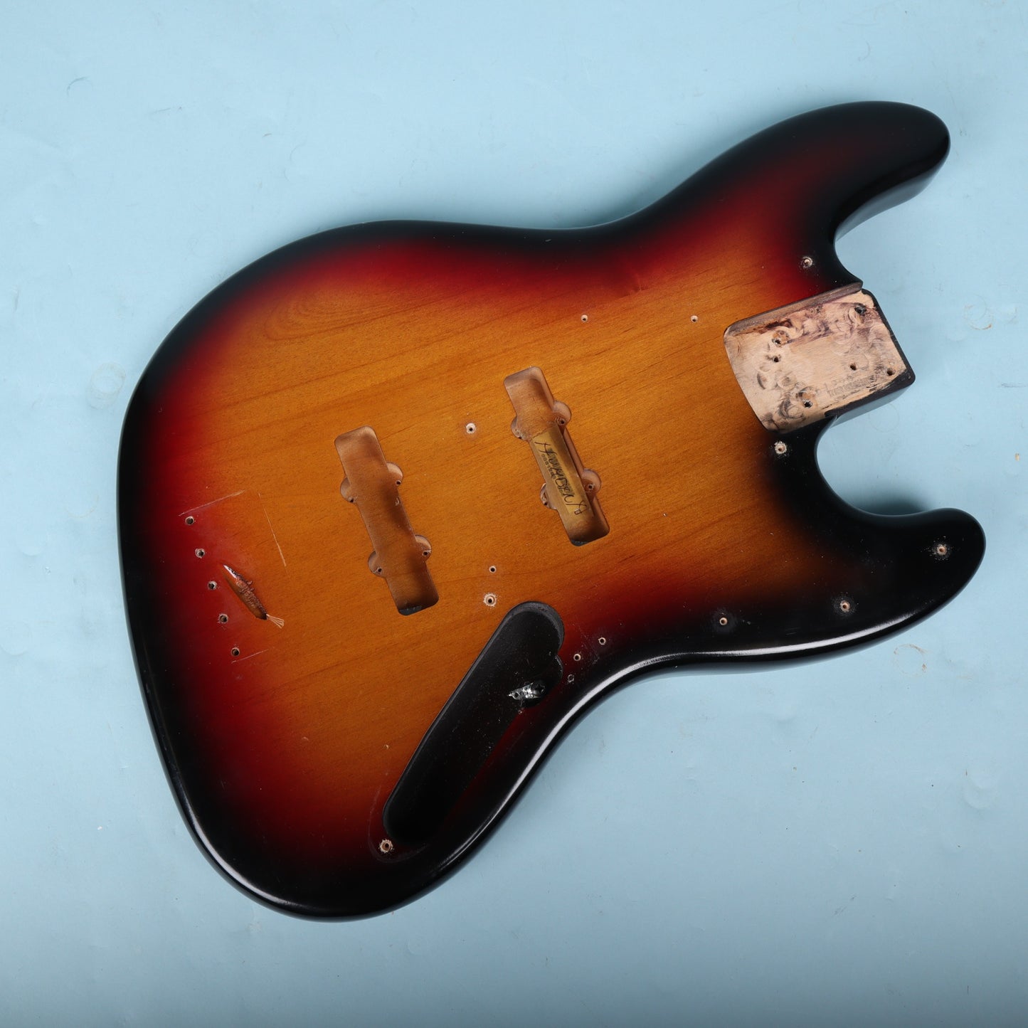 2003 Fender American Highway One Jazz Bass Body Sunburst