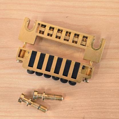 RARE Schaller 456 Gibson LP SG Fine Tuning Bridge Tailpiece Gold Iommi Old Boy