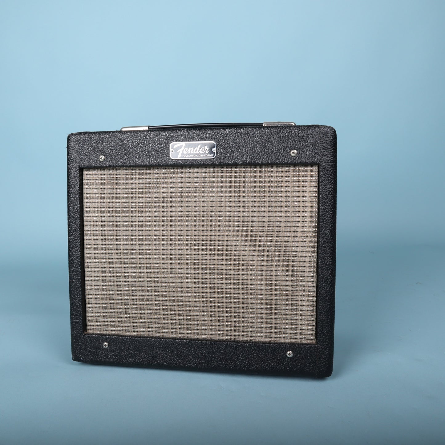 Vintage 1964 Fender Champ 5F1 Transitional 5-Watt 1x8" Black Guitar Combo Amp