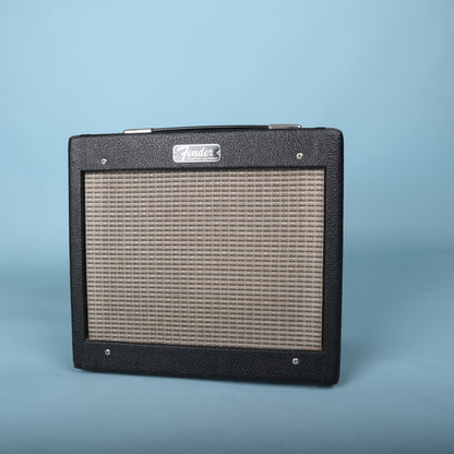 Vintage 1964 Fender Champ 5F1 Transitional 5-Watt 1x8" Black Guitar Combo Amp