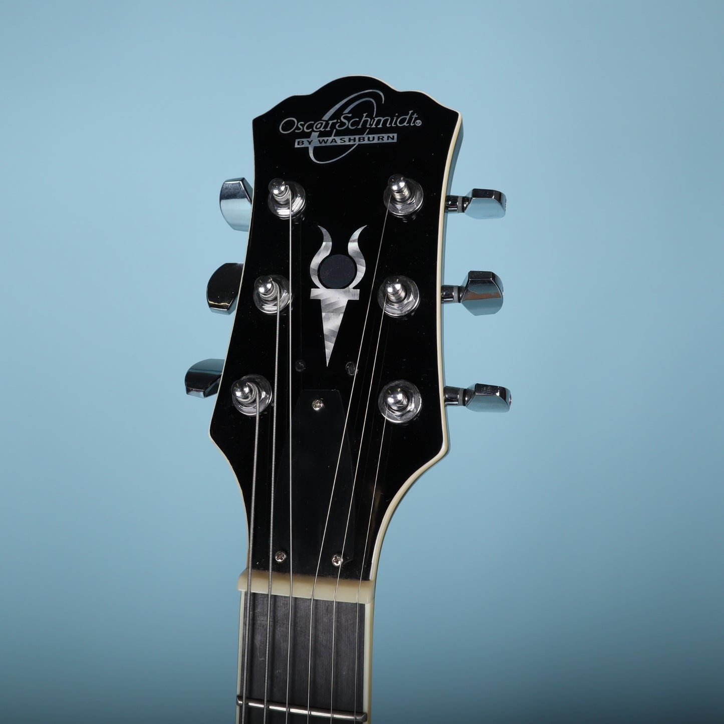 Oscar Schmidt by Washburn OE20 Single Cut LP Purple Burst Electric Guitar