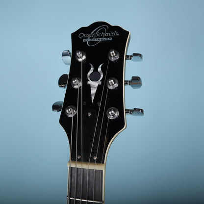 Oscar Schmidt by Washburn OE20 Single Cut LP Purple Burst Electric Guitar