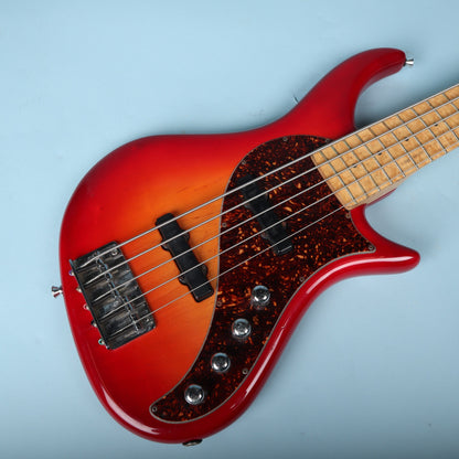 Pedulla Rapture 5-String Bass Guitar Red Sunburst