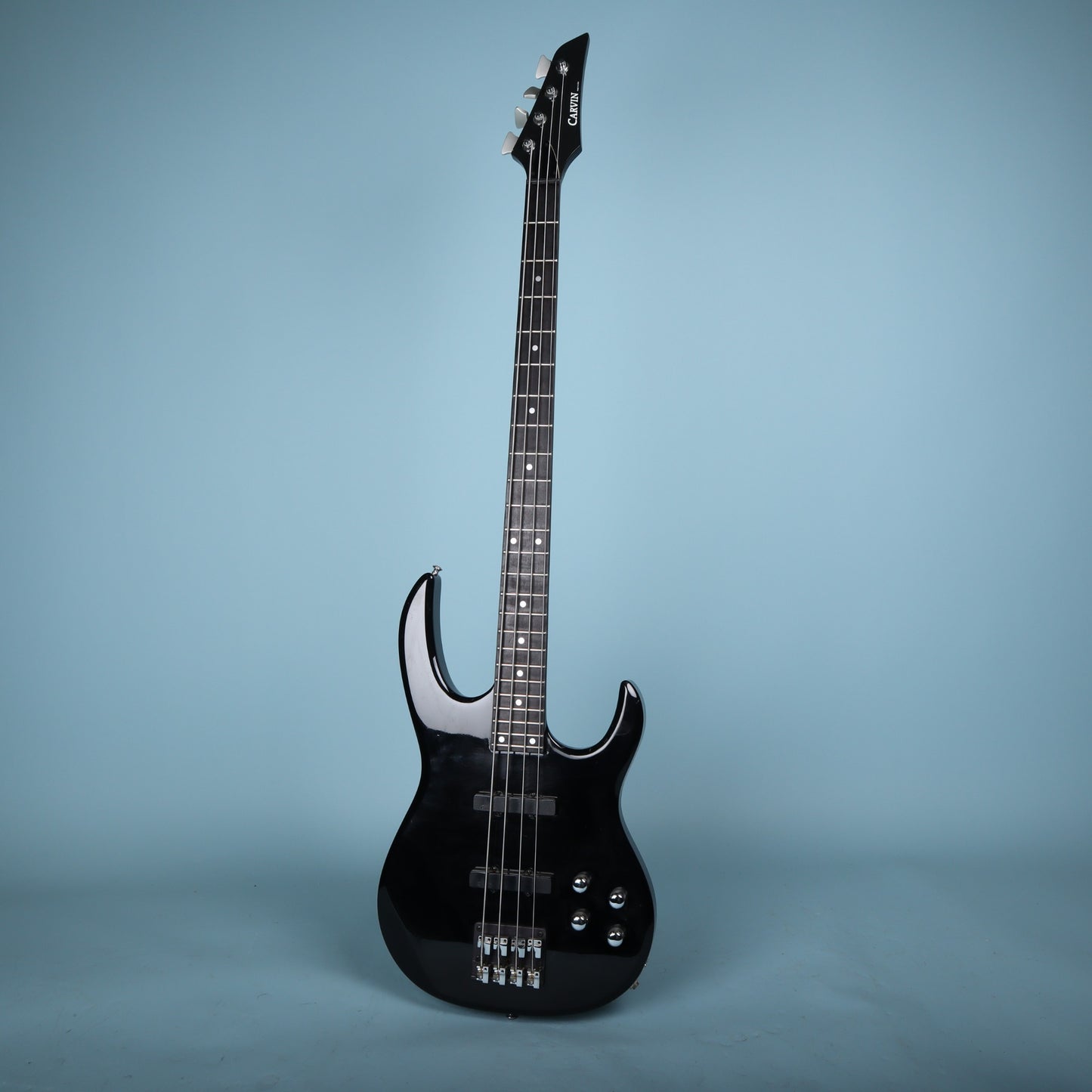 1996 Carvin LB70 Neck-Through Active Bass Black