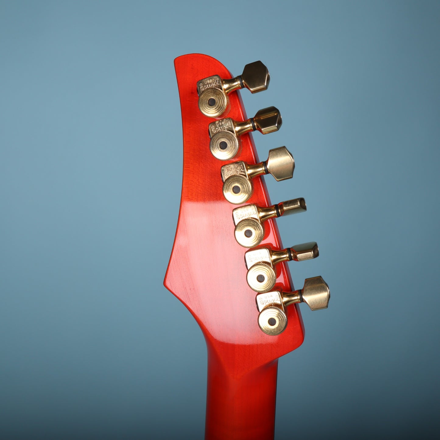 2011 Marchione Neck-Through Electric Guitar Transparent Red