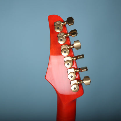2011 Marchione Neck-Through Electric Guitar Transparent Red