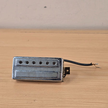 1970's Vintage Guild Anti-Hum LB-1 Little Bucker Bridge Pickup Chrome