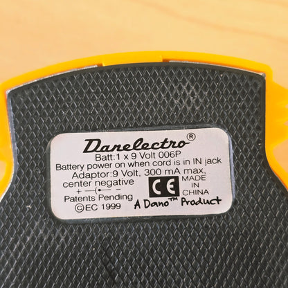 Danelectro Grilled Cheese Distortion Guitar Effects Pedal