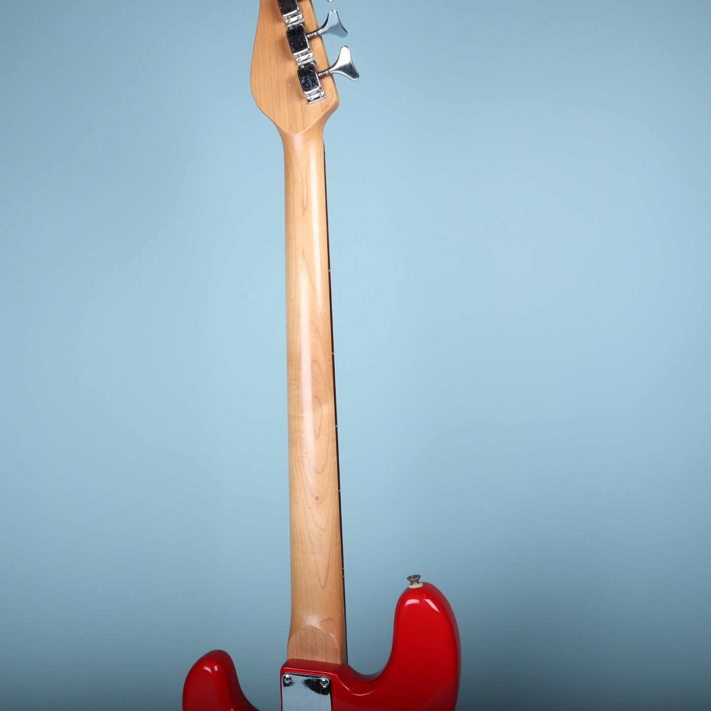 Memphis Precision Style Electric Bass Guitar Red Maple Neck