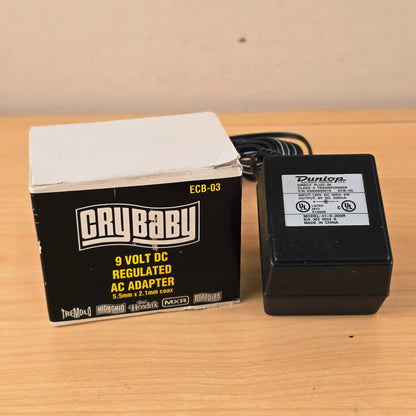 Dunlop ECB-03 Cry Baby 9V DC Regulated AC Power Supply Adapter