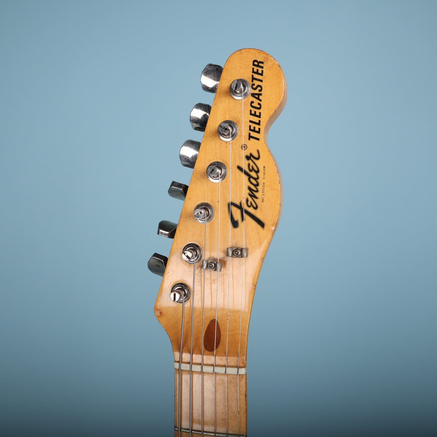 Vintage 1973 Fender Telecaster Electric Guitar Blonde Finish Maple