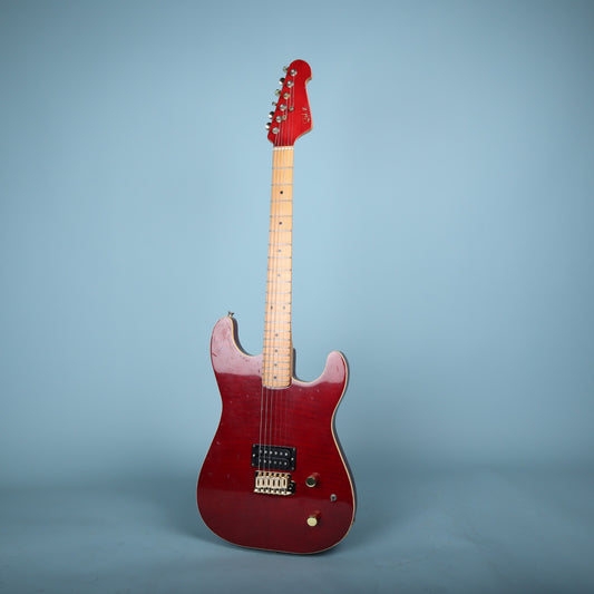 1980年代製 LTD V シングルハムバッカー エレキギター レッド 日本製