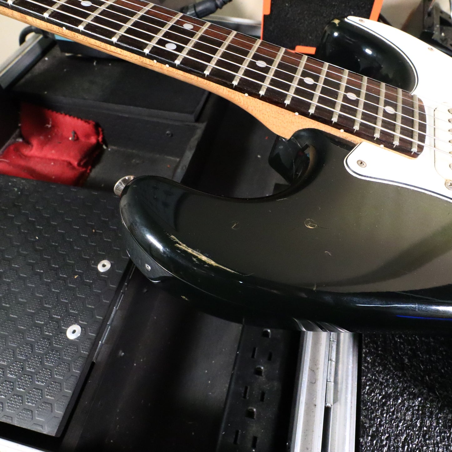 1993 Fender MIJ Stratocaster HSS Floyd Rose Blackburst