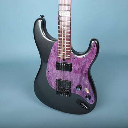 Wanderkauven Custom Shop Purple Heart 💜 Electric Guitar Metallic Grey