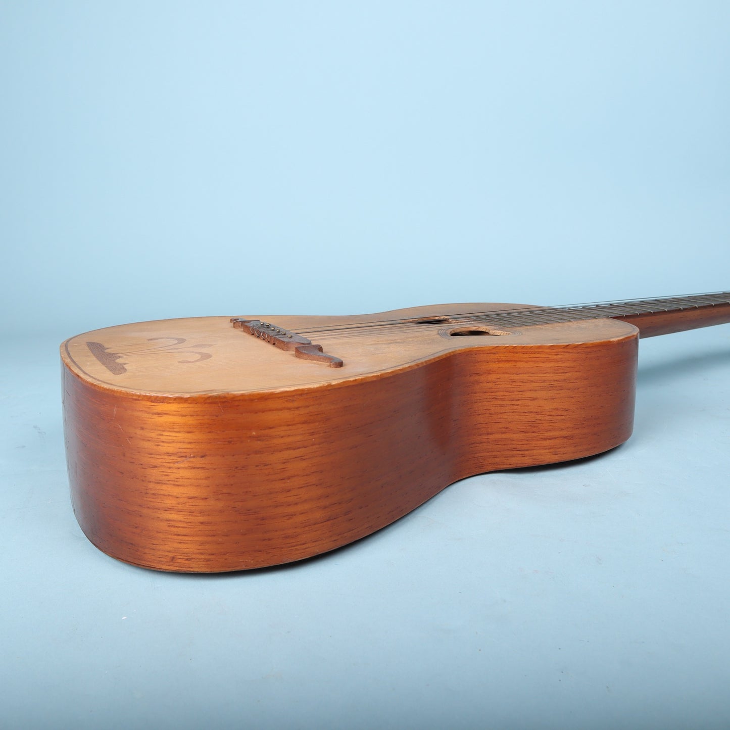 A.M. Rose Vintage 10-String Portuguese Viola Da Terra Hearts