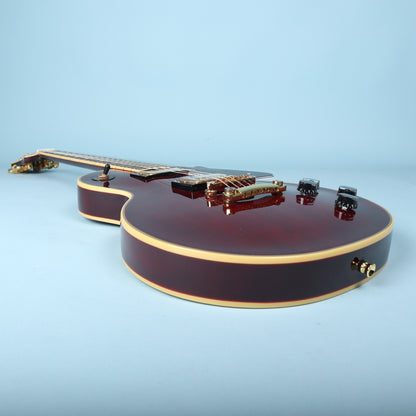 Edge profile view of Epiphone Les Paul Custom body