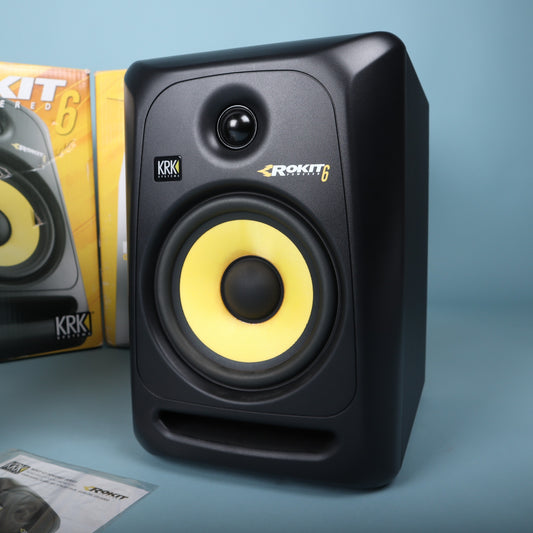 KRK Rokit 6 G3 Powered Studio Monitors (Pair) with Boxes