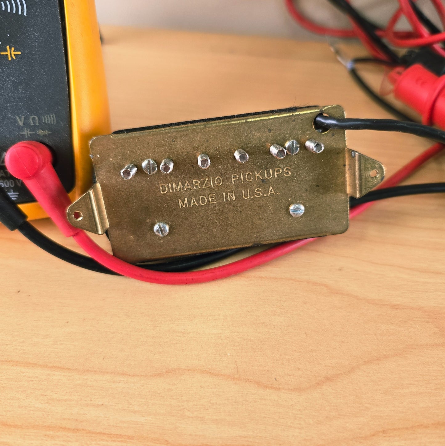 Vintage 1980s DiMarzio DP103 PAF Humbucker Pickup - Cream Neck