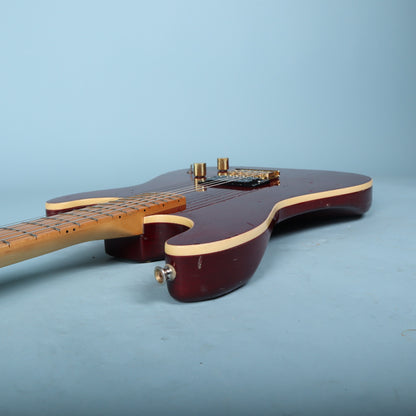 1980s LTD V Single Humbucker Electric Guitar Red Made in Japan