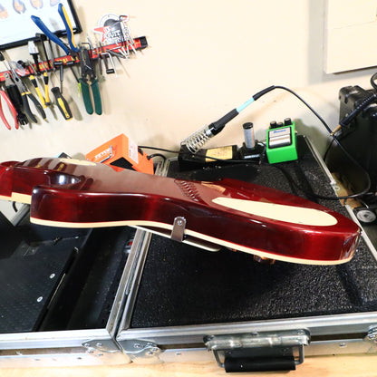 2017 Peavey SC-2 Single Cut Electric Guitar - Transparent Red