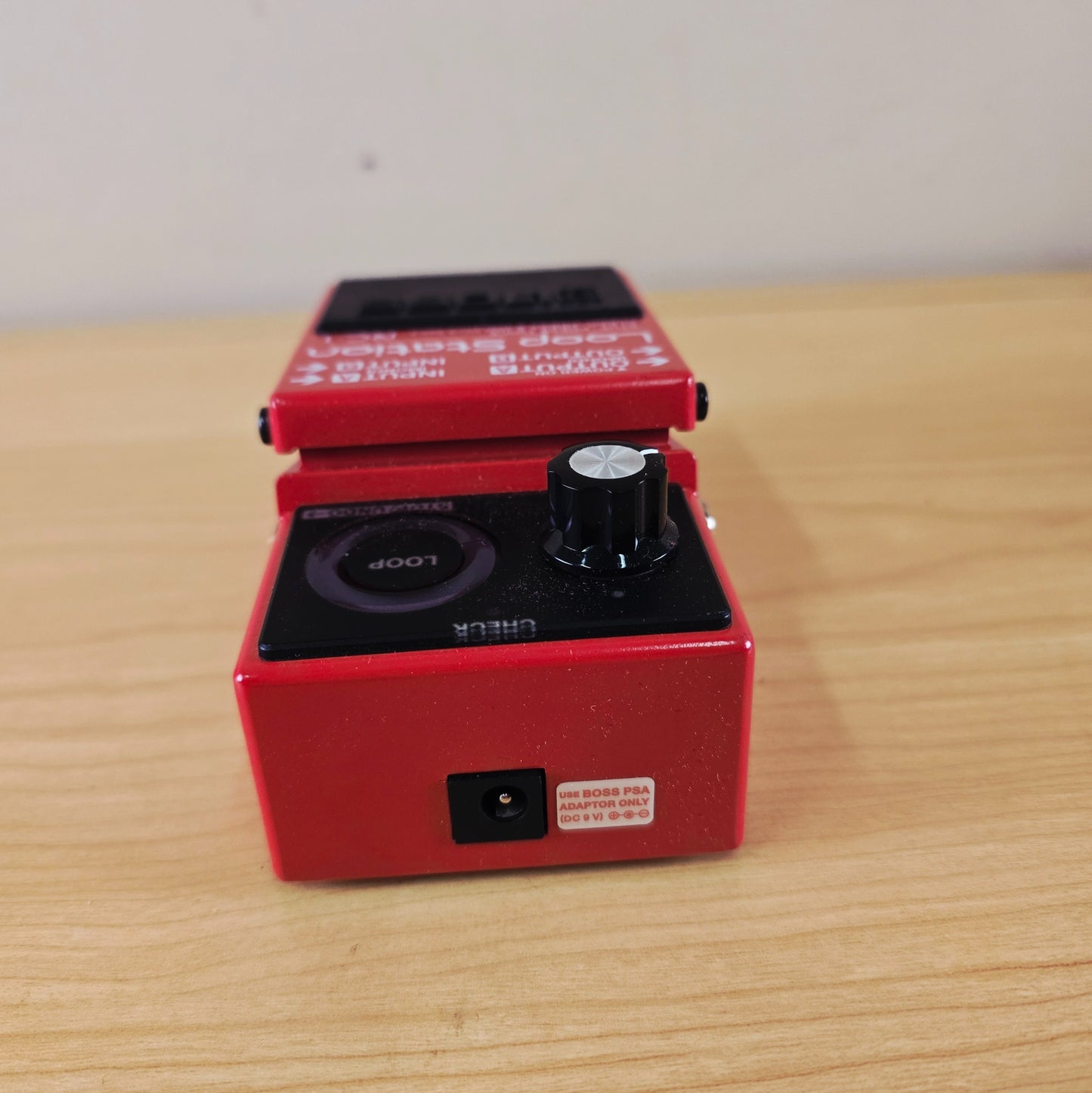 Boss RC-1 Loop Station Guitar Looper Pedal Red Digital