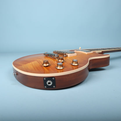 Side profile showing body binding and jack plate