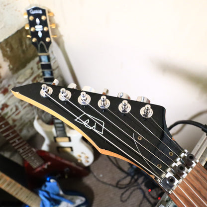 Westone Japan Superstrat in Magenta Reverse Headstock