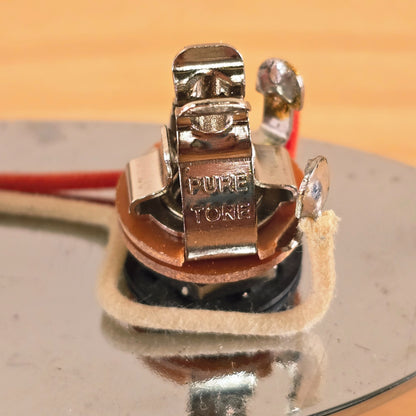 920D Custom Concentric Jazz Bass Control Plate with Toggle and Sozo Cap