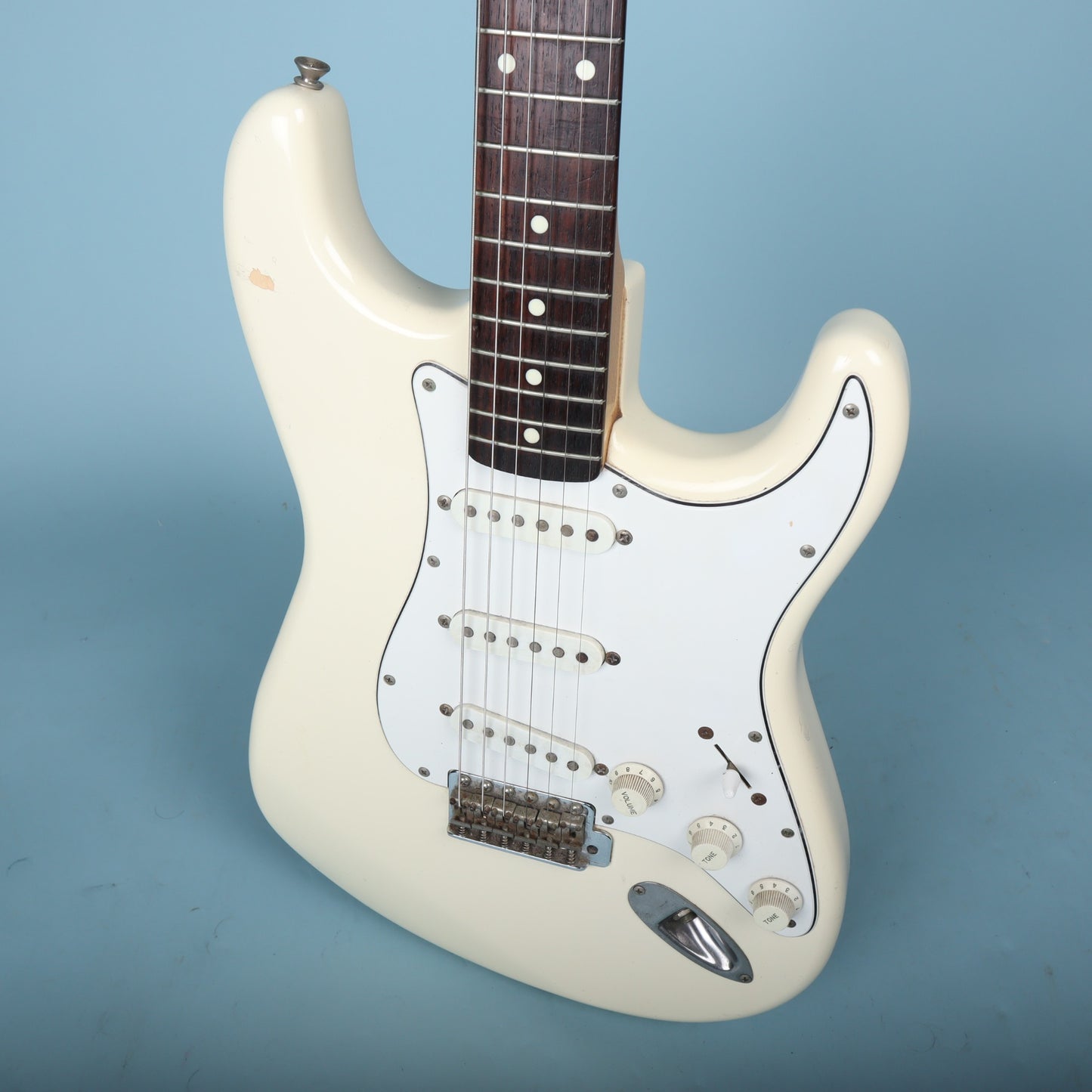 Squier Stratocaster MIJ 1986 Rosewood Fretboard Olympic White