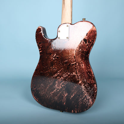 Wanderkauven Custom Shop Archangel T-Style Copper Leaf Flame Maple Neck