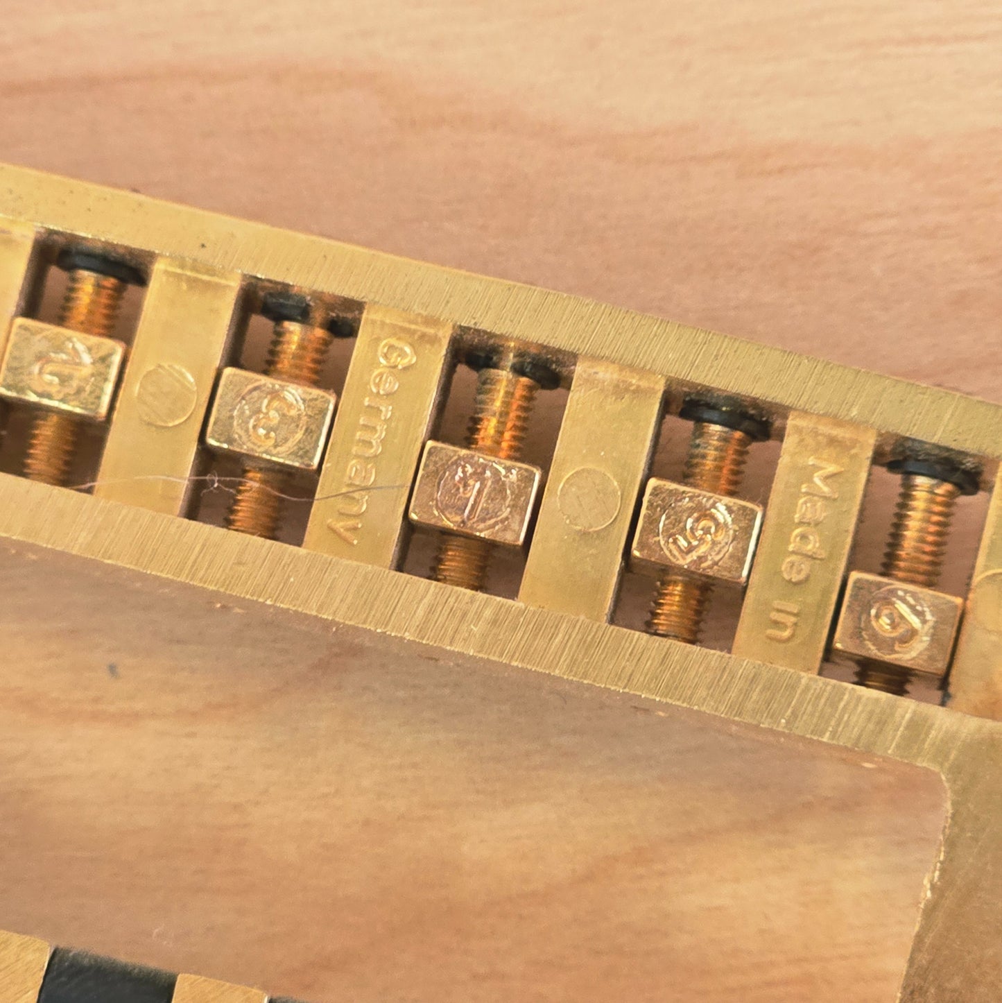 RARE Schaller 456 Gibson LP SG Fine Tuning Bridge Tailpiece Gold Iommi Old Boy