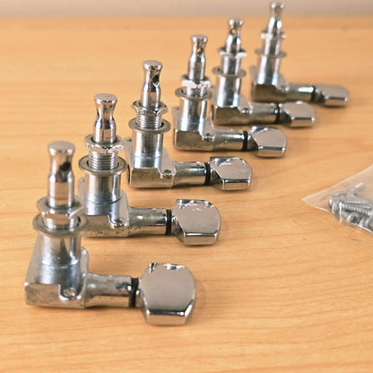 1970s Schaller Mini Made in West W. Germany Tuners 6-in-line 2-Tab