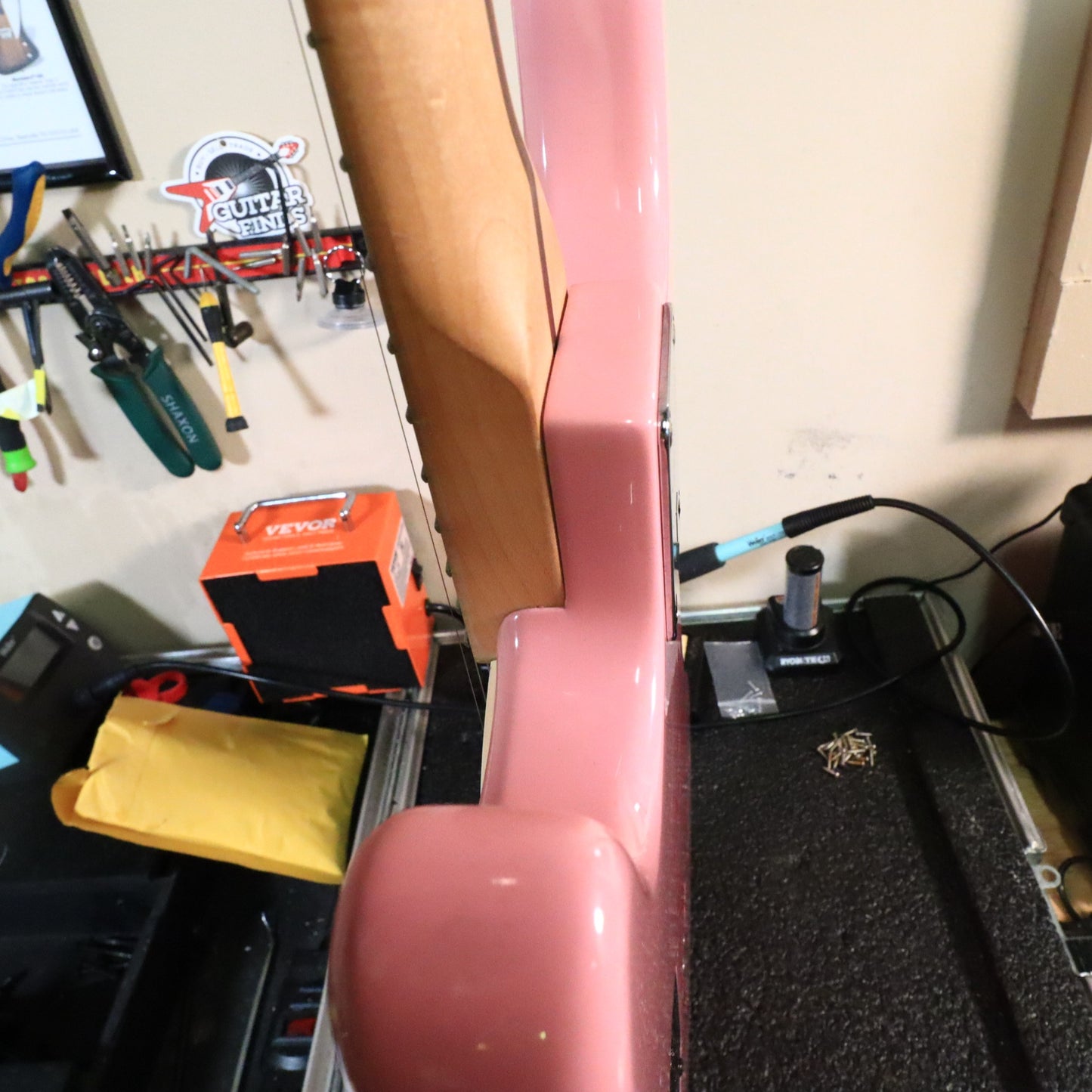 2006 Squier Hello Kitty Stratocaster Pink Electric Guitar