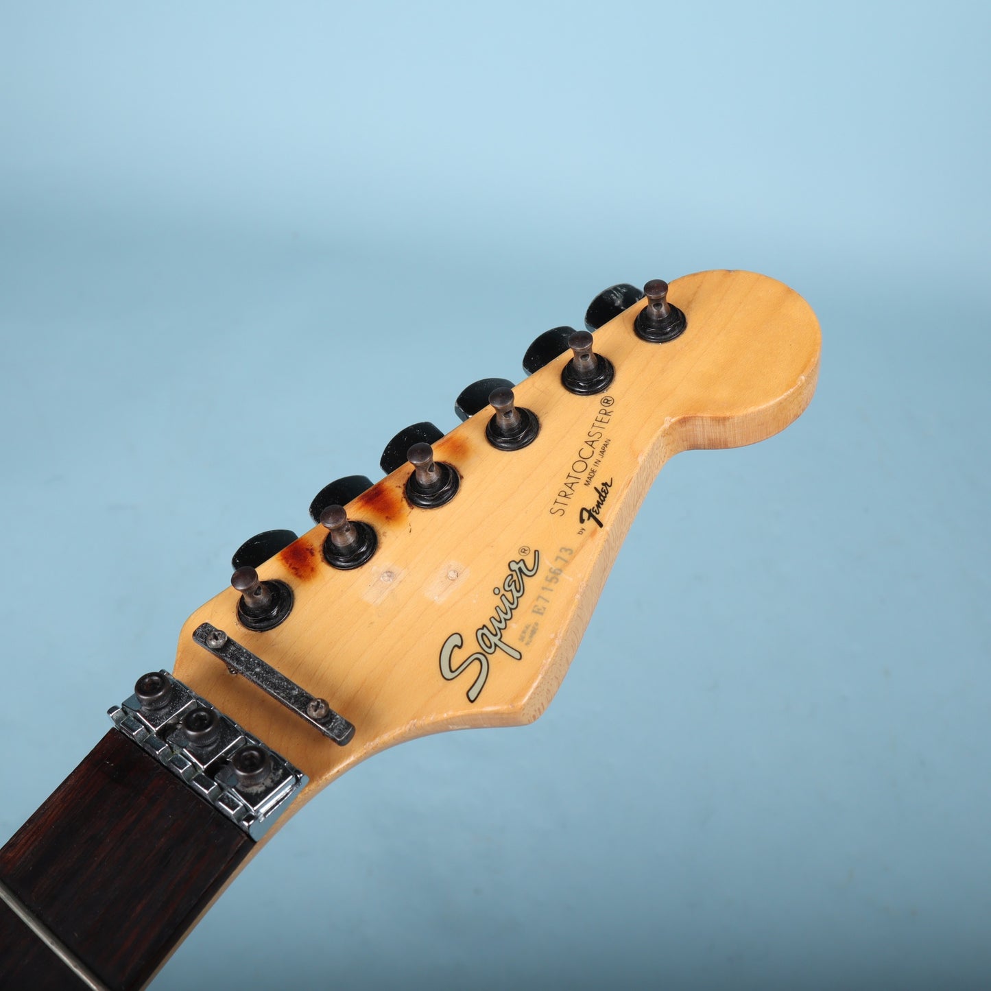 1987 Squier by Fender Stratocaster MIJ Japan Rosewood Neck Floyd