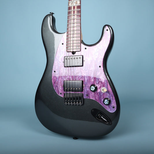 Wanderkauven Custom Shop Purple Heart 💜 Electric Guitar Metallic Grey