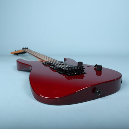 1996 Jackson Performer PS-4 HSH Electric Guitar Trans Red