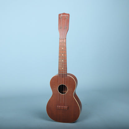 Vintage Harmony soprano ukulele Made In Chicago, US Mahogany 12 Fret