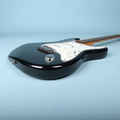 1984 Squier Stratocaster 72 Reissue Big Headstock SQ Electric Guitar Black Japan