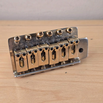 Vintage Japan S.T.C Strat Tremolo Bridge Ibanez Greco Tokai Fernandes GOLD 70s