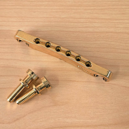 Epiphone LockTone Tune-o-matic Tailpiece Gold Patina Relic