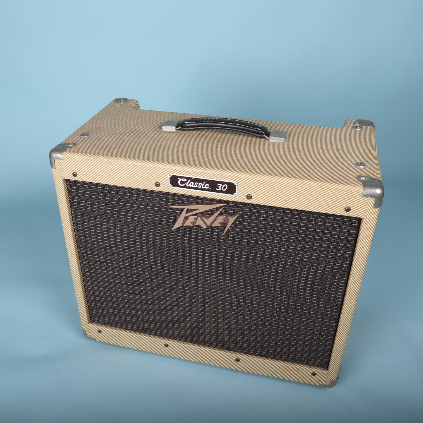 Peavey Classic 30 Tweed 1x12 Blue Marvel Loaded Guitar Amplifier Cabinet Shell