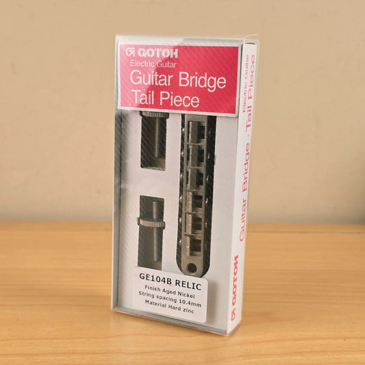 Gotoh/Ge104B-N-Relic Puente de Les Paul ABR-1 doméstico envejecido