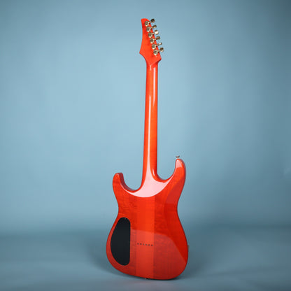 2011 Marchione Neck-Through Electric Guitar Transparent Red