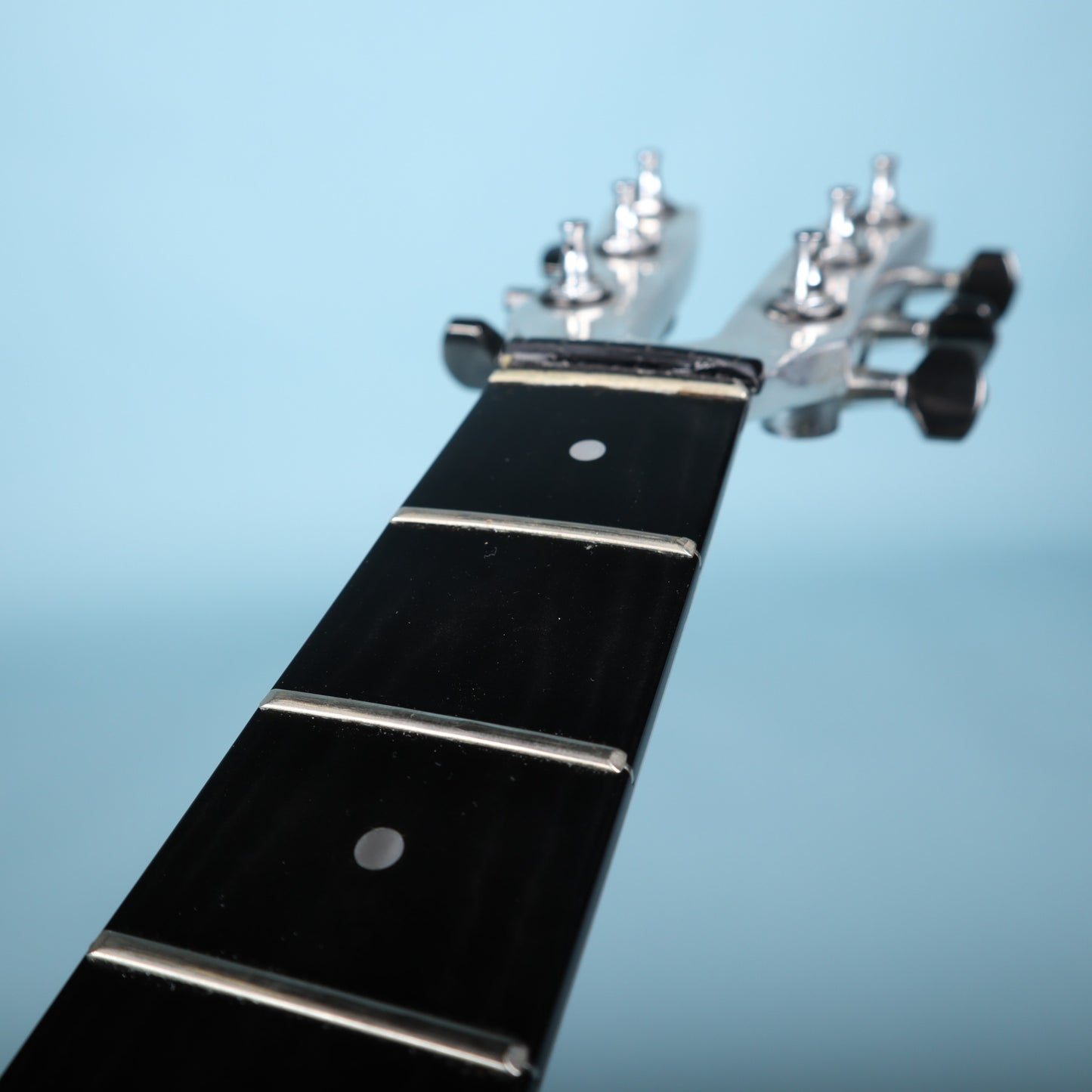 Vintage Kramer USA American Aluminum Guitar Neck with Tuners Headstock