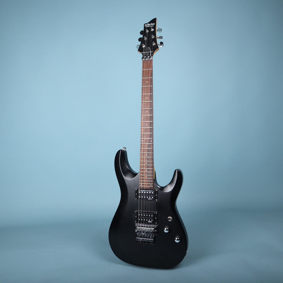 2018 Schecter C-6 Deluxe FR Electric Guitar - Satin Black